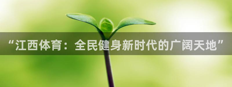 “江西体育：全民健身新时代的广阔天地”